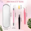 𝟐𝐏cs Rhinestone Picker Tool With 2 Wax Tip, Nail Art Rhinestones Gems Tool,Nail Art Accessories 𝐃𝐢𝐚𝐦𝐨𝐧𝐝 𝐏𝐚𝐢𝐧𝐭𝐢𝐧𝐠 𝐃𝐨𝐭𝐭𝐢𝐧𝐠 𝐏𝐞𝐧 For Nail Art