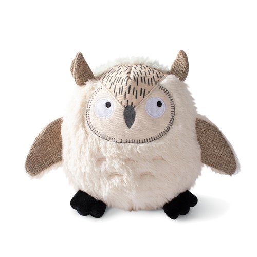 Fringe Studio "WHOOOOOO'S THERE? 3D Earth Friendly Non-Toxic Cotton Canvas Toy, PetShop Collection (718004)