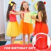 Meooeck 2 Pairs Walking Stilts Balancing Bucket Stilts Cup Thickened Plastic Stilts with Adjustable Rope for Kid Balance Coordination Birthday Playground Game Party Favor(Red, Blue)