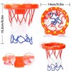 CYFIE Bath Toys Toddler, Bathtub Basketball Hoop for Kids Girls Boys, Suction Cup Shower Basketball Hoops for Shooting Ball Games