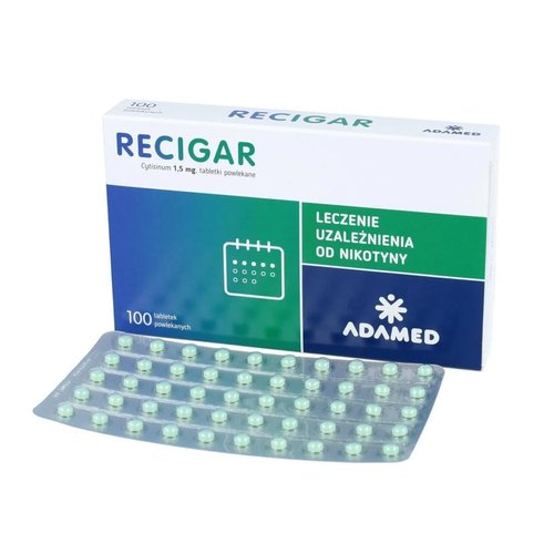 DUOshop Recigar 100 Tablets, 1,5mg, Stop Smoking Made in Poland.Quit Smoking and say Goodbye to The Habit.