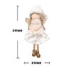 3pcs Christmas Angel Doll Decoration, Christmas Tree Hanging Ornaments, Thanksgiving Day Birthday Gifts, New Year Fairy Presents, Home Party Kids Girls Toys Pendant(GF-X3)