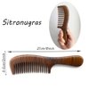 Sitronugras Wooden Comb Natural Handmade Comb, Fine Tooth Sandalwood Comb for Wavy hair,Thick hair, Thin hair, Straight hair, No Static No Snag Reduce Tangle Combs for Men Women Kids,Wooden Hair Comb with Handle (Auspicious carve patterns)