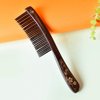 TAN MUJIANG Wooden Hair Comb Wide-tooth Inserted Teeth for Women Curly Hair (CQCGB0101)