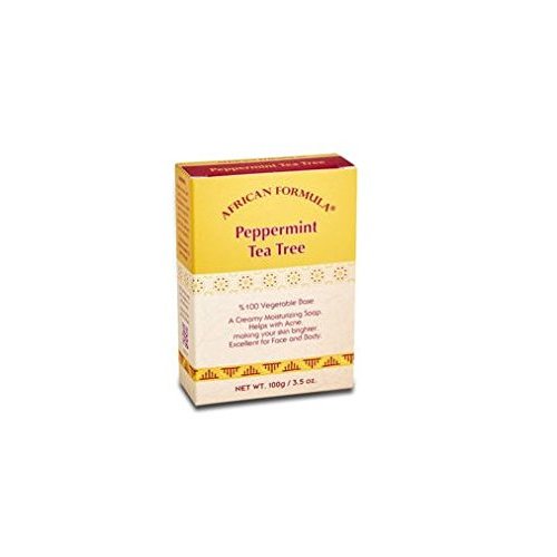 (VALUE PACK OF 3) AFRICAN FORMULA PEPPERMINT & TEA TREE SOAP 3.5oz