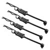 GoHobby RC Body Clips with Pull Tabs for 1/16 1/18 Traxxas Axial Redcat Tamiya RC Truck Crawler Buggy, 20-Pack (Black)