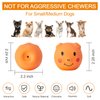 Coricorsu Squeaky Dog Toy Dog Squeaky Toys Chewing Durable Teething Latex Rubber Soft Interactive Fetch Play Dog Balls with Funny Piggy Face for Puppy Small Medium Pet Dog (6PCS)