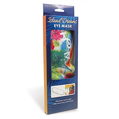 Island Travel Sleep Eye Mask - Tropical Aloha
