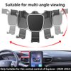 LUNQIN Car Phone Holder for 2020-2024 Ford Explorer Auto Accessories Navigation Bracket Interior Decoration Mobile Cell Phone Mount