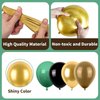 Green and Brown Balloons, Camo Balloons Camouflage Party Balloons Green Black Latex Balloons Metallic Gold Balloon for Kids Adults Hunting Birthday Soldier Army Theme Party Jungle Camping Decorations