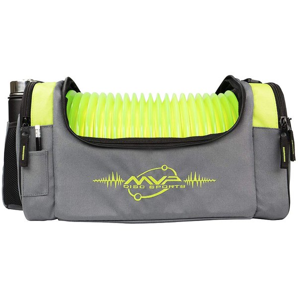 MVP Disc Sports Nucleus Tournament Disc Golf Bag (Lime)