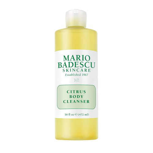Mario Badescu Citrus Body Cleanser - Lightweight Shower Gel Body Soap with Grapefruit and Orange Peel Extracts - Fresh and Moisturizing Body Wash for Men and Women, 16 Fl Oz