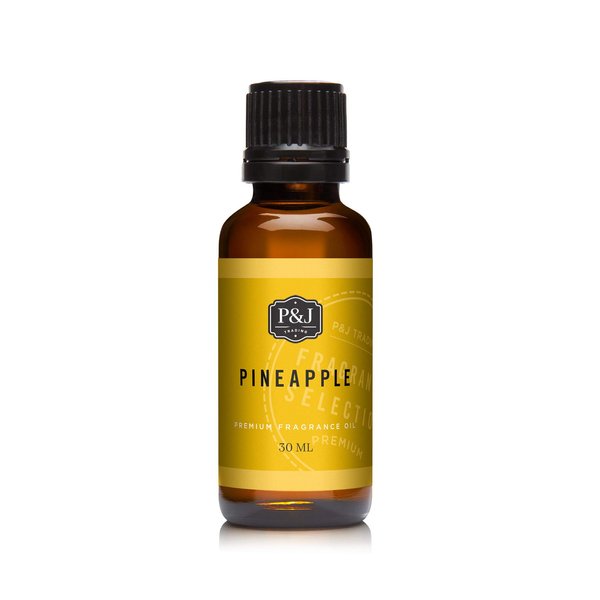P&J Trading - Pineapple Scented Oil 30ml - Fragrance Oil for Candle Making, Soap Making, Diffuser Oil
