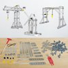 Metal Building Toys, 273pcs 3 in 1 Tower Crane & Frame Crane & Windmill Metal Model Set,Erector Sets for Boys Age 8-12,DIY Building Stem Projects Toys for Kids,Birthday Gifts for Model Crane Fan