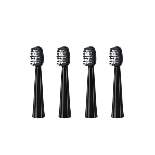 7AM2M AM106 Electric Toothbrush Brush Heads x 4 Electric Toothbrush(Black)