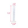 Geesatis 10 Pcs Plastic Measuring Cylinders 50 ml Lab Test Graduated Measuring Cylinder