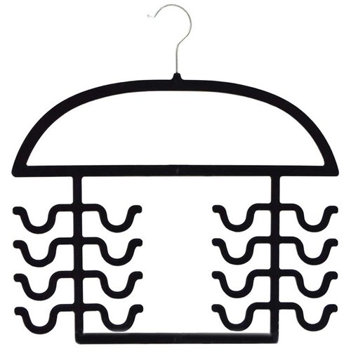 Dr. Organizer's '2 pc set Soft Touch/Velvety Closet Organizer Hangers for Tanks Tops, Bras, Dresses, Bathing Suits, Cami Tops, Belts Scarfs, USA Patented