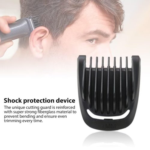 WELURE Replacement 1mm Hair Comb Compatible for Philips Norelco 30mm Blade MG3750, MG5750, MG7750, MG7770, MG7790 Models