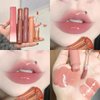 Baorder 6 PCS Hydrating Plumping Lip Gloss Tinted Lip Balm Set,Mirror Liquid Water Glow Lipstick,Long Lasting Waterproof Moisturizing Shimmer Jelly Lip Glaze