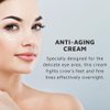Eye Cream for Wrinkles by Adrien Arpel, Anti-Aging Under Eye Cream for Fine Lines and Crow’s Feet, Smooths and Plumps, Use Nightly