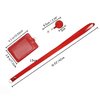ID Badge Card Holder, Name Badge Holder with Lanyard, Neck Lanyard id Holder for Women Men, Coolrunner 2-Sided PU Leather Vertical Business Card Holder Vertical/Horizontal (2.8"W x 4.3" H)
