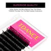 TDANCE Premium C CC D DD J B L Curl 0.03-0.18mm Thickness Semi Permanent Individual Eyelash Extensions Silk Volume Lashes Professional Salon Use Mixed 14-19mm Length In One Tray (D-0.05,14-19mm)