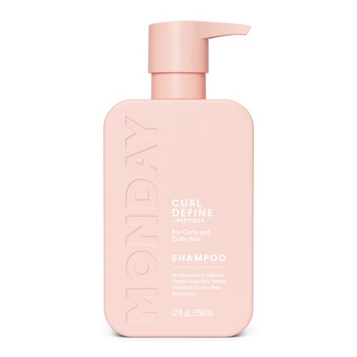 MONDAY HAIRCARE Curl Define Shampoo 12oz, Nourishing Curls, Tames Frizz, Enhances Shine with Coconut Oil and Shea Butter