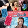 Beavorty 1Pcs Quick Dry Towel Hair Dryer Brush Paddle Brush Fast Drying Comb Detangling Paddle Brush Absornet Hair Brush Comb Dry Hair Comb Air Bag Comb