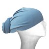 Blue-Jean Blue Designer Head Wrap by JFrassini | 100% Cotton Scarves Bandana