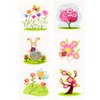 72 Pack Spring and Summer Assorted Design Temporary Tattoos by Big Mo’s Toys