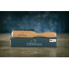 Beard Brush by ZilberHaar - Stiff Boar Bristles - Beard Grooming Brush for Men - Straightens and Promotes beard growth - Works with Beard Oil and Balm to Soften Beard – For beard kits - 6 inches long