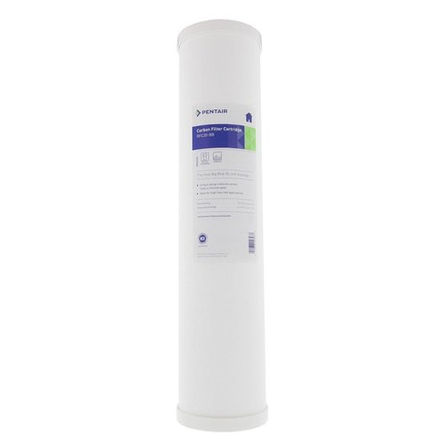 Pentair Pentek RFC-20 Carbon Water Filter, 20-Inch, Whole House Radial Flow Carbon Replacement Cartridge with Granular Activated Carbon (GAC) Filter, 20" x 2.5", 25 Micron
