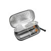 RLSOCO Hard EpiPen Carry Case - Insulated-Medication Waterproof Bag for Allergy and Asthma-Holds 2 EpiPens, Asthma Inhaler, Anti-Histamine, Auvi-Q Medical Accessories(Case Only)(Black)