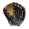 Wilson 2022 A500 Siren 12.5" Fastpitch Outfield Glove - Right Hand Throw, Black/Blonde/Yellow