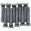 Moser Engineering (8010) 1/2" - 20 x 3" and .625" Knurl Diameter Wheel Stud Kit, (Set of 10)