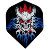 Poly Met 5 Sets (15 Pieces) of Skulls Standard Wide Size Dart Flights - Assorted Designs