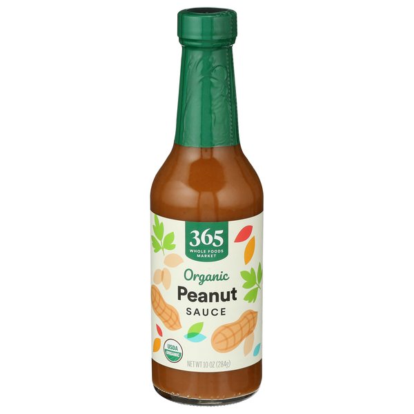 365 by Whole Foods Market, Organic Peanut Sauce, 10 Ounce