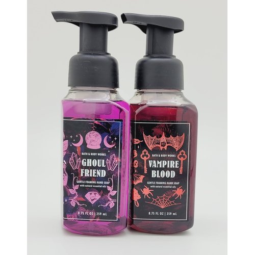 Ghoul Friend & Vampire Blood - 2 PC Bundle - Gentle Foaming Hand Soap, 8.75 fl oz each