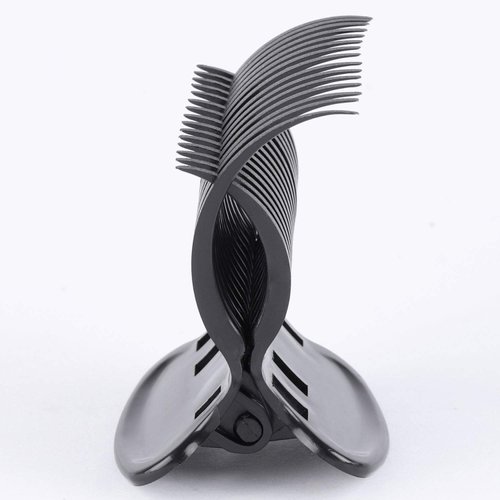 Tbestmax 24 Hot Roller Clips for Hair Curler Claw Clip Replacement Hair Section Styling for Women Girls Black