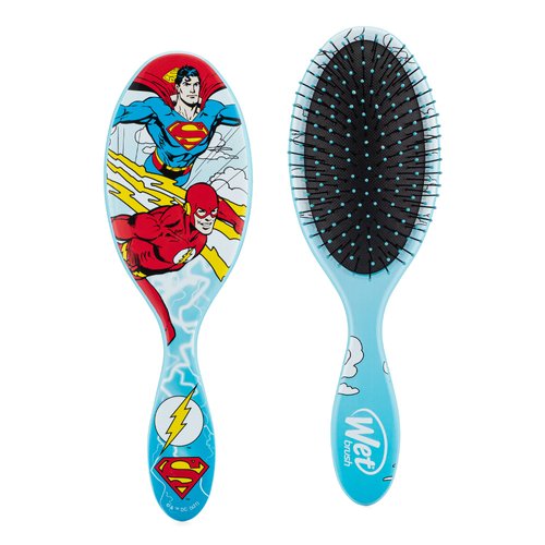 Wet Brush Original Detangler Justice League Superman and Flash