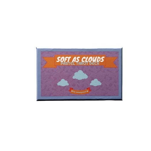 Soft as Clouds Pastel Tarot Deck & Guidebook | Made in USA | by Noweyesee and Vieux Monde | Limited Edition Print | 78 Cards | Full Size Tarot Deck