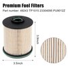 2 Pack FOR Chevy ACDelco Pro Fuel Filter Kit 49243 TP1015 23304095 PU9012Z