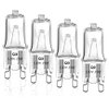 G9 Halogen Light Bulb 25W for Whirlpool Microwave Oven, Whirlpool Over The Stove Range Microwave, Replace W10709921 (4 Pack)