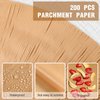 Perkoop 200 Pack Freeze Dryer Parchment Paper Set, Trays Paper Mats for Freeze Dryer Trays Accessories, Fit for Small Medium trays, Unbleached Wood Pulp(17 1/4" x 7")