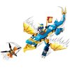 LEGO® NINJAGO® Jay’s Thunder Dragon EVO 71760 Building Kit Playset for Ages 6;Posable Dragon Toy