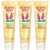 Burt's Bees Stocking Stuffers, Peppermint Foot Lotion, Natural Origin Skin Care Christmas Gifts (3-Pack)