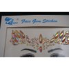 Glow In The Dark Face Jewels Face Gems Stick On Face Stickers Mermaid Rave Accessories Face Rhinestone Makeup Luminous Face Crystals Body Glitter For Women Christmas Festival (Tp346 Wing)