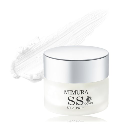 MIMURA Smooth Skin Cover Foundation Primer 20g Pores Makeup Concealer Cream Coverage Japanese Waterproof Makeupbase
