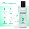 ARISON LASHES Lash Shampoo Concentrate Prolong Lash Cleanser Concentrate Lash Shampoo for Lash Extensions, Sensitive Lash Extension Cleanser Non-irritation