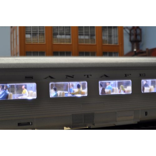 RadLites DCC LED Lighting Kit for Walthers Passenger Cars Cool White 4 Kits!